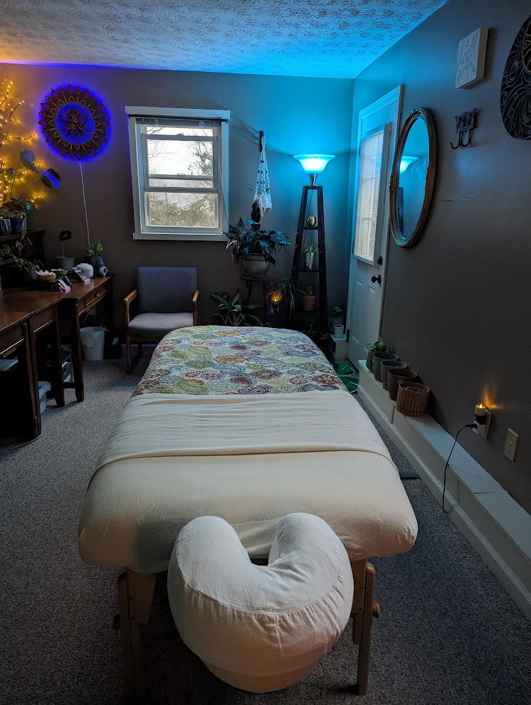 Treatment room at Appalachia Wellness